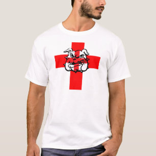 Patriotic English Bulldog English flag T-Shirt