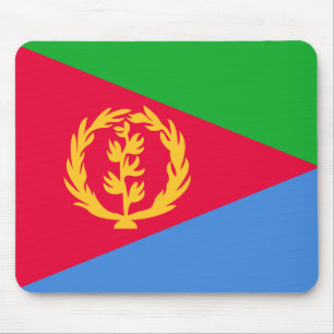 Patriotic Eritrea Flag Mouse Pad