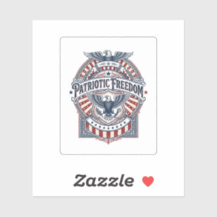 Patriotic Faith Over Fear USA Vector Graphic Tee