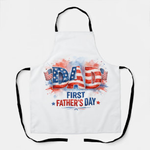 Patriotic Father's Day Apron