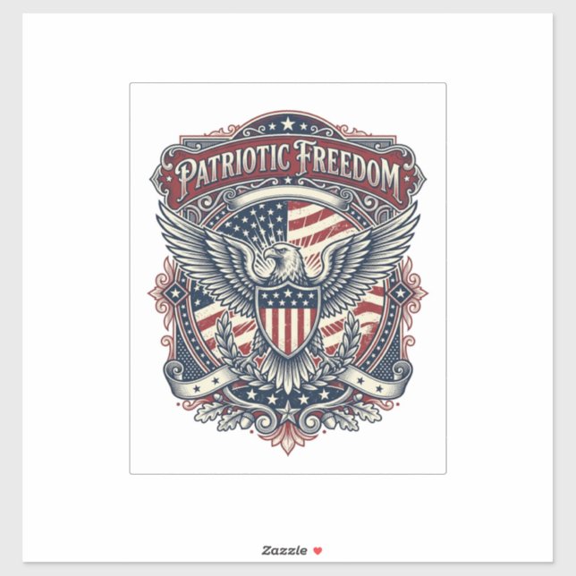 Patriotic Fathers Day Vector Graphic Tee (Sheet)