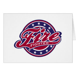 Patriotic Firefighter