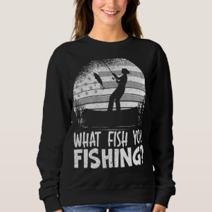Patriotic Fishing Fisherman Boat Sweatshirt