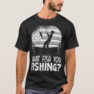 Patriotic Fishing Fisherman Boat T-Shirt