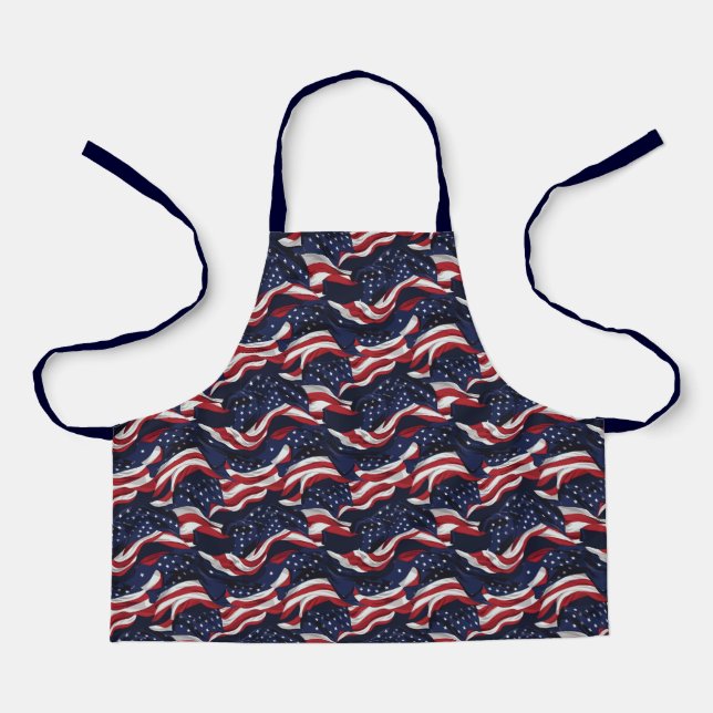 Patriotic Flag Apron (Front)