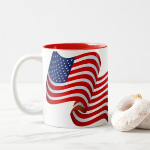 Patriotic Flag Coffee Mug