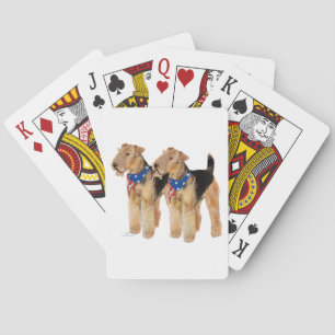Patriotic Flag Duo Playing Cards