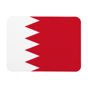 Patriotic Flag of Bahrain Magnet