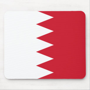 Patriotic Flag of Bahrain Mouse Pad