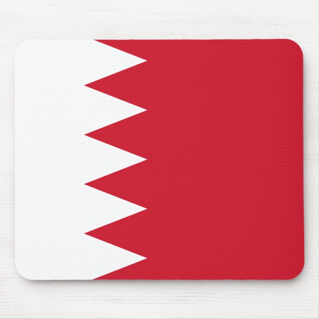 Patriotic Flag of Bahrain Mouse Pad (Front)