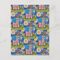 PATRIOTIC FLAG PET DOG CAT MOUSE, FUNNY CUTE