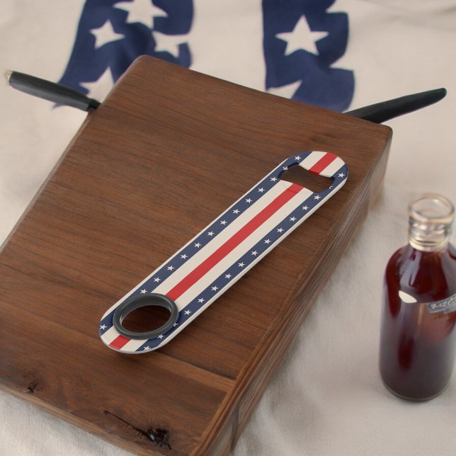 Patriotic Flag Style Stripes (Bottle Openers)