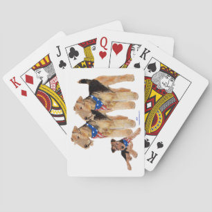 Patriotic Flag Trio Playing Cards
