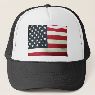 Patriotic Flag Trucker Hat