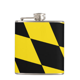 Patriotic flask with Flag of Munich