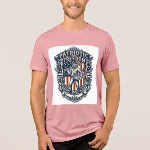 Patriotic Flea Market Picker Vector Graphic Tee