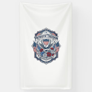 Patriotic Florist Vector Graphic Tee_1 Banner