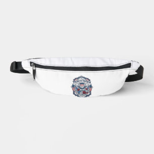 Patriotic Florist Vector Graphic Tee_1 Bum Bags