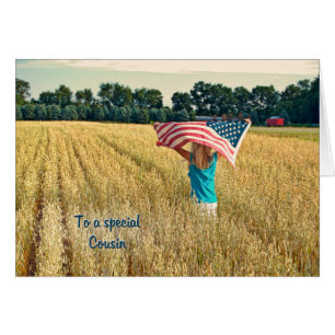 Patriotic for cousin
