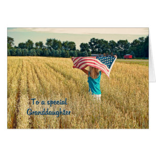 Patriotic for Granddaughter