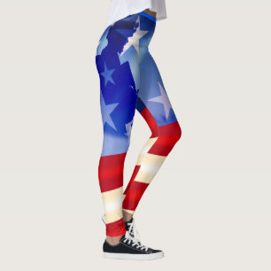 Patriotic Fourth of July/ Veterans Day Leggings