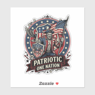 Patriotic Frankenstein Freedom Brute Horror Monste
