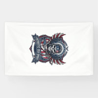 Patriotic Freedom Guitarist Skull Music Rock Metal