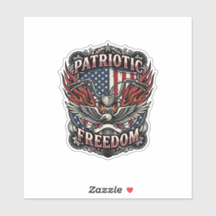 Patriotic Freedom Handlebars Biker Road Freedom Pa