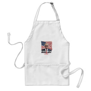 Patriotic Freedom Let Freedom Ring Standard Apron
