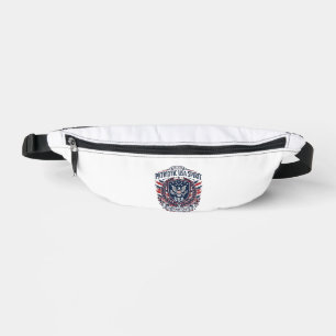 Patriotic Freedom Shield Liberty Icons & Symbols V Bum Bags