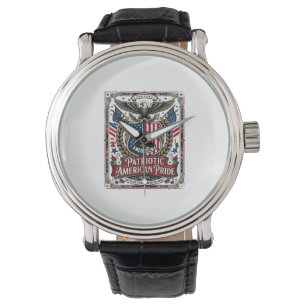 Patriotic Freedom Shield Liberty Icons & Symbols V Watch