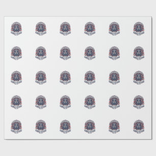 Patriotic Freedom Shield Liberty Icons & Symbols V Wrapping Paper