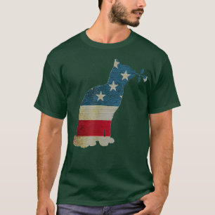 Patriotic Funny American Cat 4th Of July celebrate T-Shirt