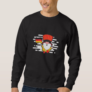 Patriotic Germany Flag Chilling With Homie Gnomies Sweatshirt