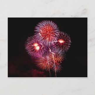Patriotic Gifts Fireworks from the 4th of July Postcard