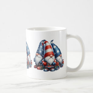 Patriotic Gnome Coffee Mug