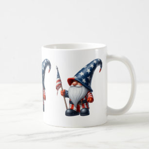 Patriotic Gnome Coffee Mug