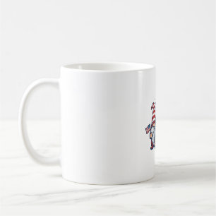 Patriotic Gnome Trio Vintage Vector Design_1 Coffee Mug