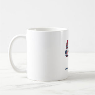 Patriotic Gnome Trio Vintage Vector Design_1 Coffee Mug