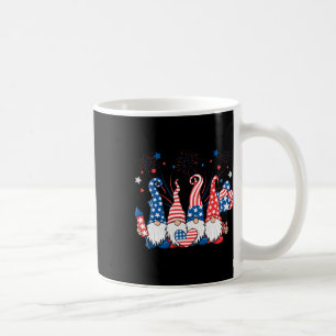 Patriotic Gnomes Fireworks Usa Independence Day 4t Coffee Mug