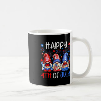 Patriotic Gnomes Happy 4th Of July Usa Men Women K Coffee Mug