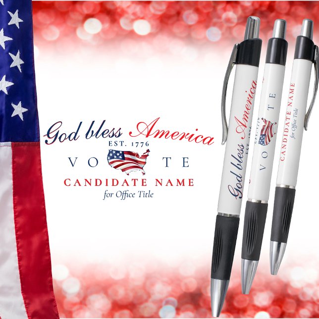 Patriotic God Bless America 250 Semiquincentennial (God Bless America 250 Semiquincentennial Patriotic Custom Keepsake Campaign Donors Volunteers Staff)