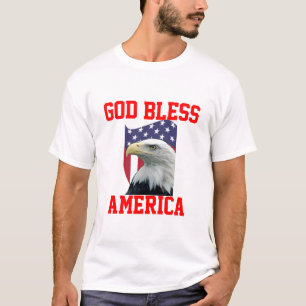 Patriotic God Bless America T-Shirt