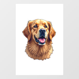 Patriotic Golden Retriever Face Vintage Shirt 4