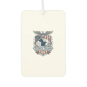 Patriotic Great Lakes Pride Vector Graphic Tee_1 Car Air Freshener
