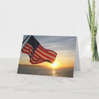 Patriotic Greetings Card