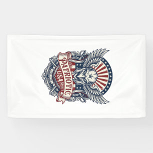 Patriotic Guardian Mask Freedom Military Inspired Banner