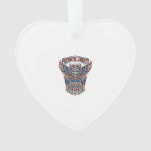 Patriotic Guardian Mask Freedom Military Inspired Ornament