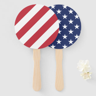 Patriotic Hand Fan - US Flag
