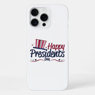 Patriotic Happy President's Day Design Gifts Class iPhone 16 Pro Max Case